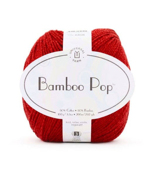 Bamboo Pop 136 True Red