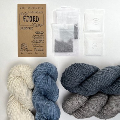 Wool Tincture Dyes - Color Pack -  Fjord