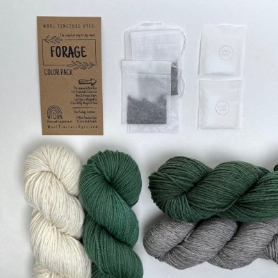 Wool Tincture Dyes - Color Pack -  Forage