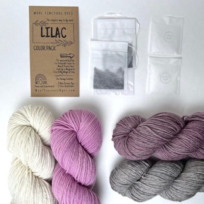 Wool Tincture Dyes - Color Pack -  Lilac