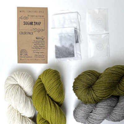 Wool Tincture Dyes - Color Pack -  Sugar Snap
