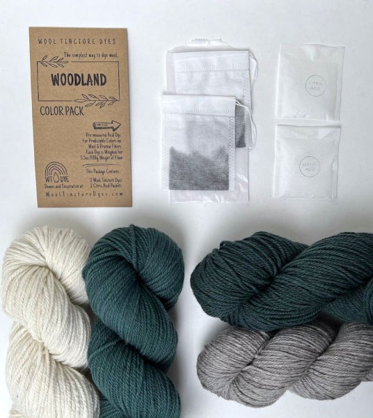 Wool Tincture Dyes - Color Pack - Turqoise