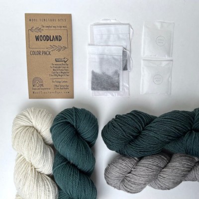 Wool Tincture Dyes - Color Pack - Woodland