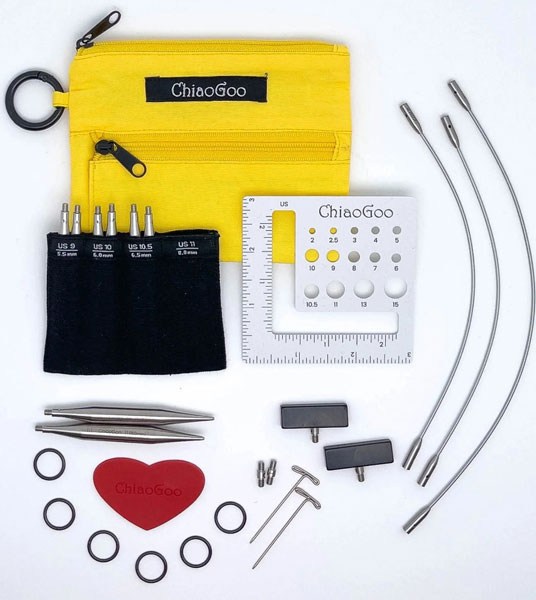 ChiaoGoo TWIST Shorties Lace SS Mini Interchangeable Set US 0-3 (2.00-3.25mm)