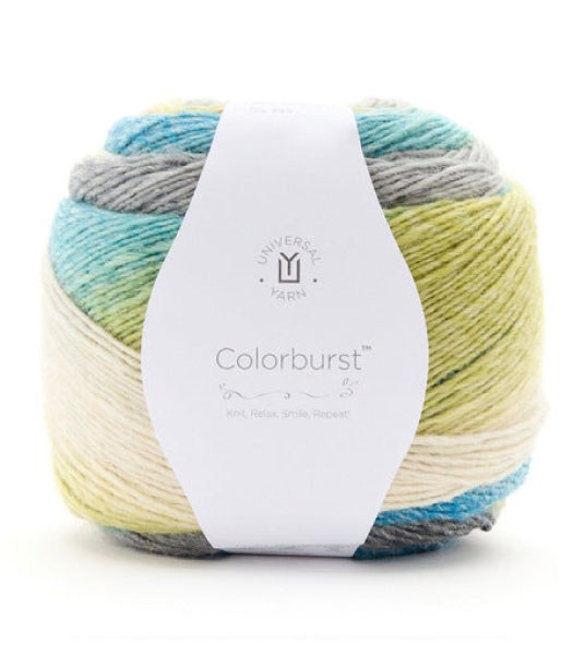 Universal Yarn ColorBurst 113 Chevron