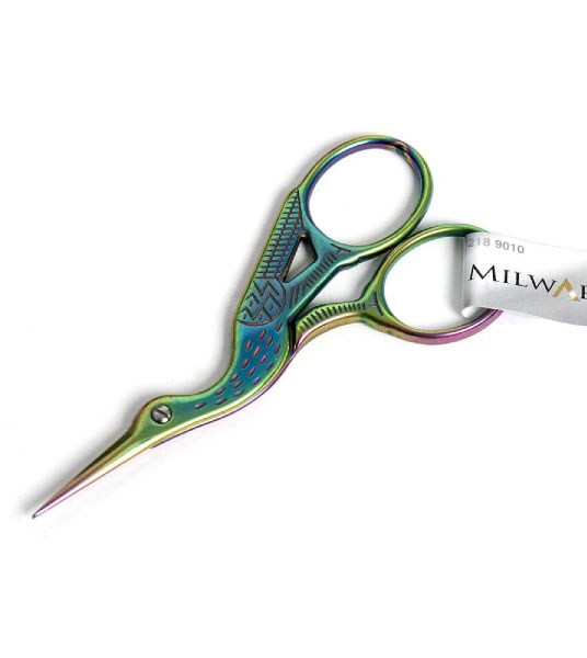 MILWARD Rainbow Stork Scissors 3.5" (8.89 cm)