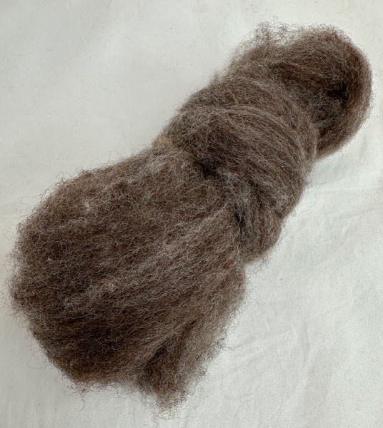 Roving Wool - Brown