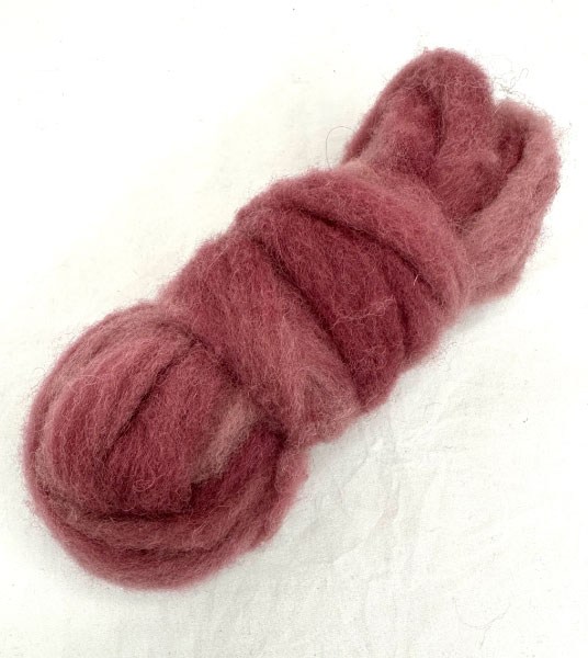 Roving Wool - Dusty Rose