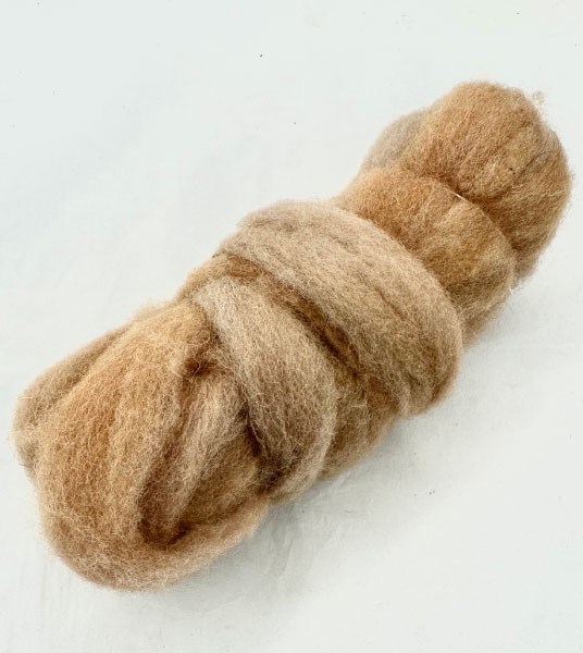 Roving Wool - Fawn