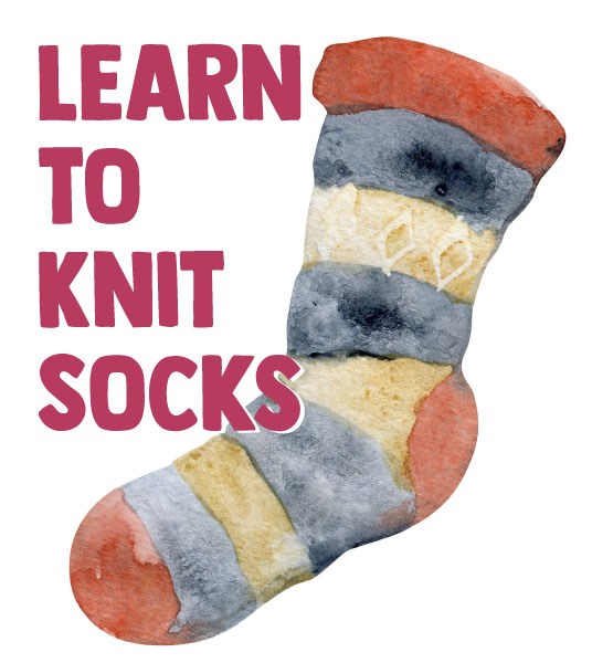 Learn to Knit Socks