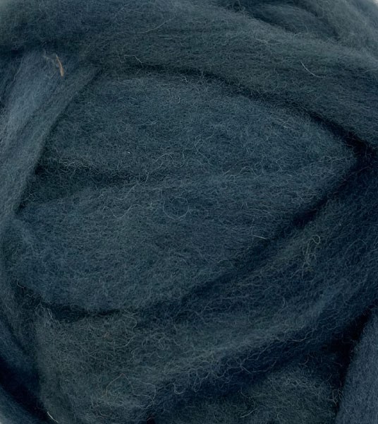 Roving Wool - Navy