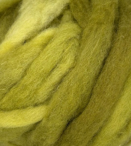 Roving Wool - Moss Green