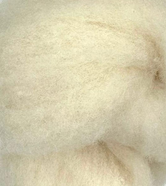 Roving Wool - Natural