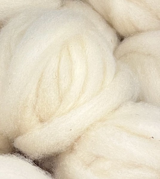Roving Wool - Natural